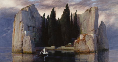 Arnold Böcklin die Toteninsel