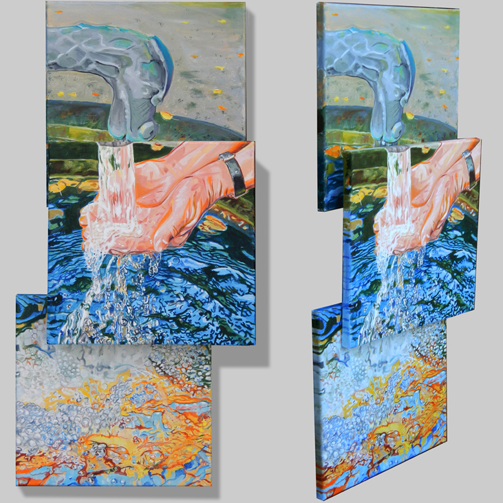#fountain #water #moments #Hans-Gerhard #Meyer #hands